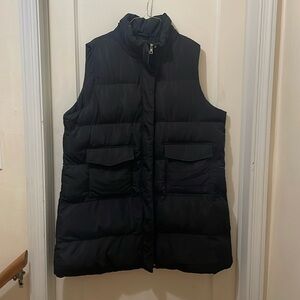 Puffer vest all black